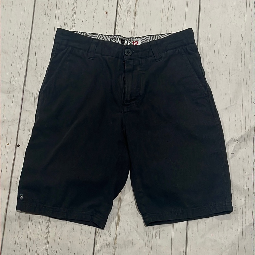 Micros black boys shorts